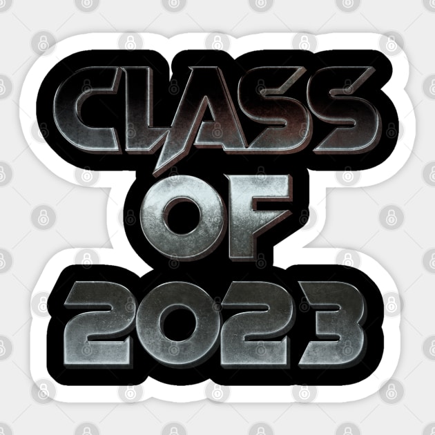 Heavy Metal Class of 2023 Sticker by RogueStarCreations